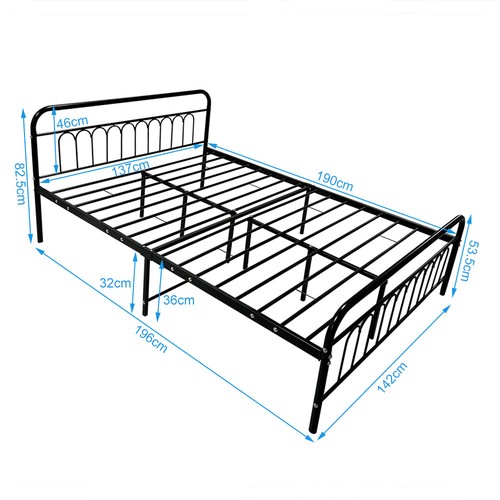New strong single double bed - new,