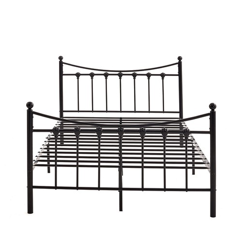 Metal bed frame single - metal, double