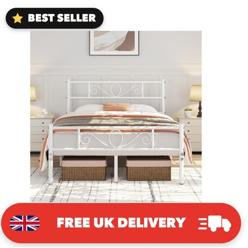 4ft6 double metal - metal, frame