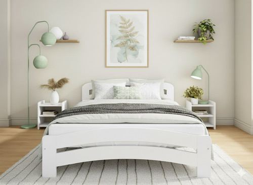Double bed frame 4ft6 - bed,