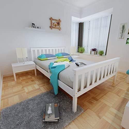 New pine wooden 4ft6 - new,