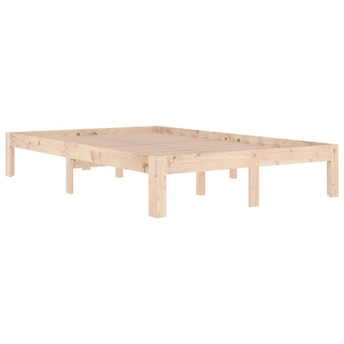 Bed frame wooden - bed,