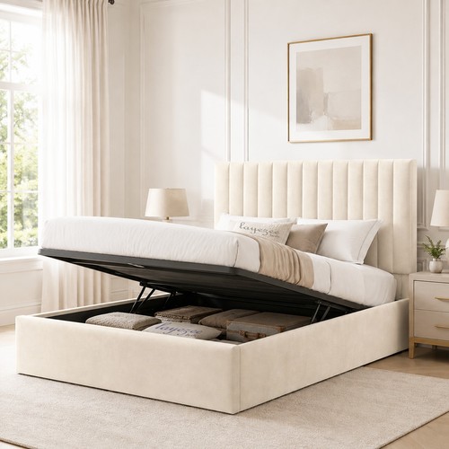 Low profile ottoman storage - low,