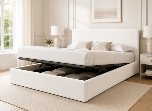 Low profile ottoman storage - low,