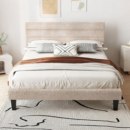 Elegant 4ft6 double bed frame - double,