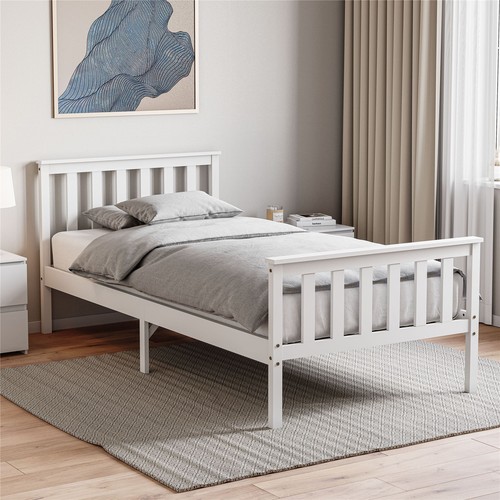 Wooden bed frames single - wooden,