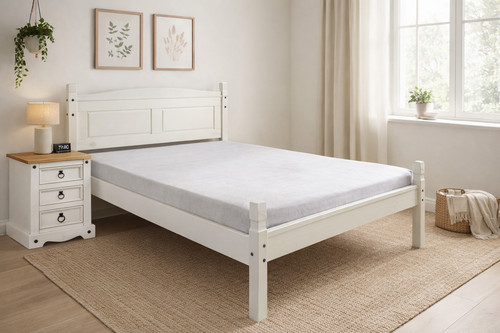 Corona bed frame - double, 4'6"