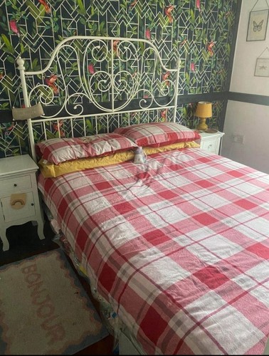 Ikea leirvik bed frame - leirvik, white
