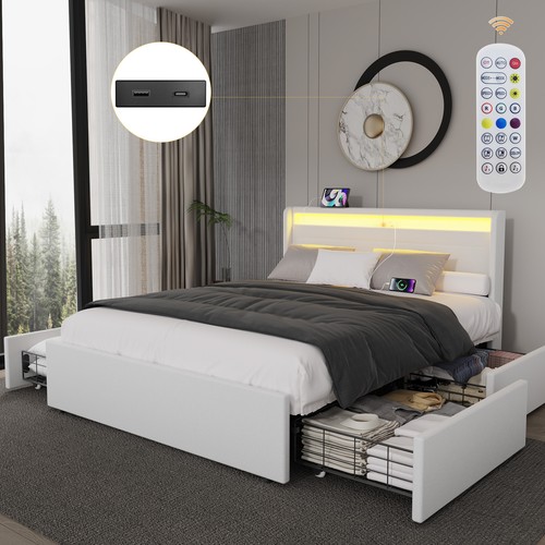 Oyajia 4ft6 double size bed - oyajia,