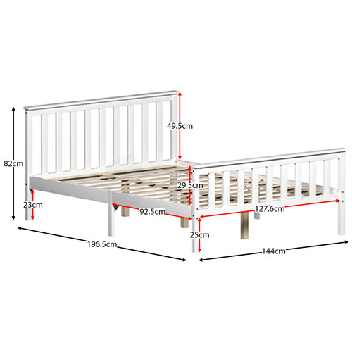 Sale double wooden - bed, frame
