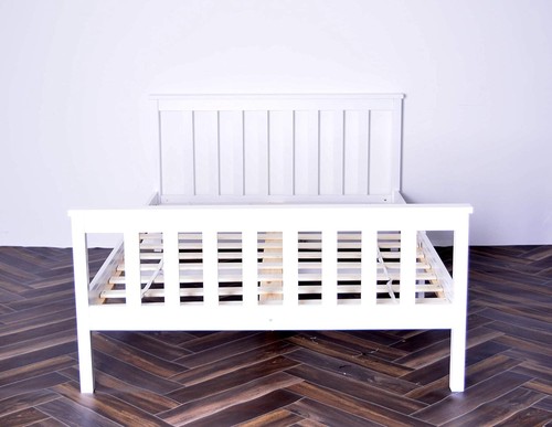 White 3ft 4ft wooden - white,