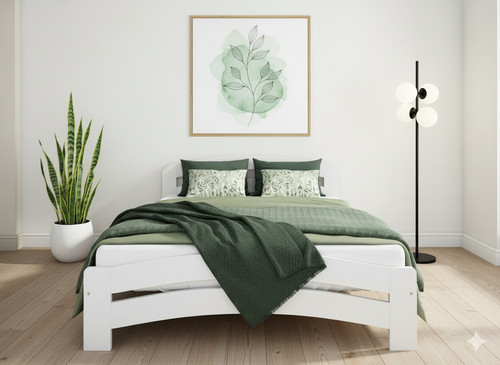 Small double bed - frame, 4ft