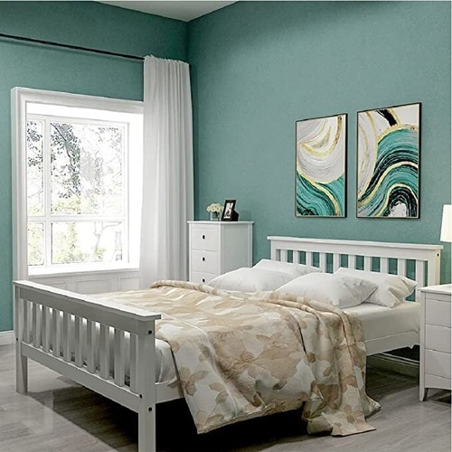 4ft wooden bed - wooden, small