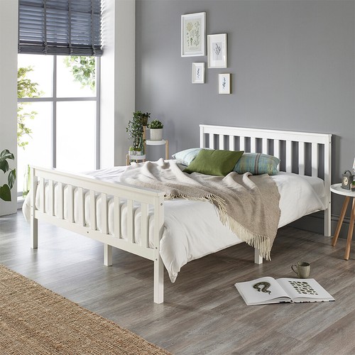 Aspire beds solid wood white - beds,