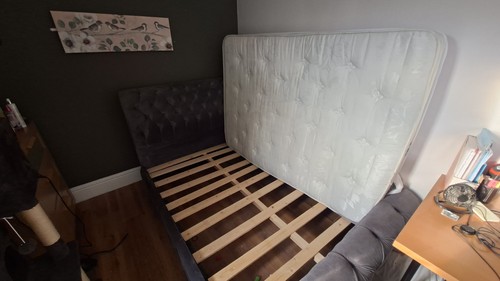 Double bed frame - bed,