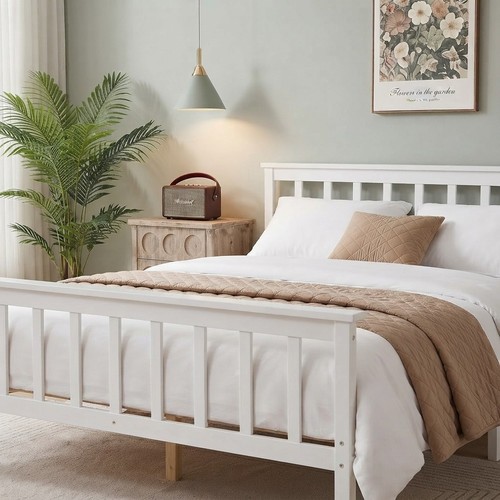 Elegant double bed frame - elegant,