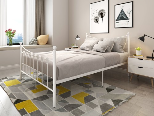 Strong metal bed frame - bed,