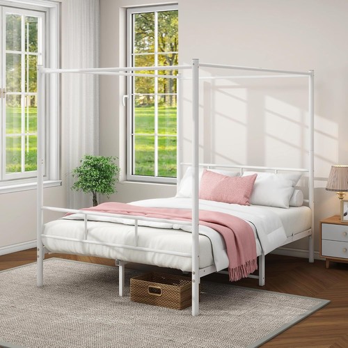 Arfarly white metal canopy - arfarly,