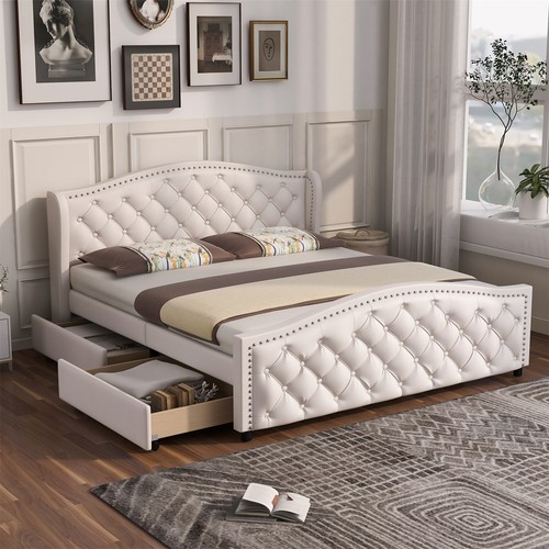 Double size bed - bed, with